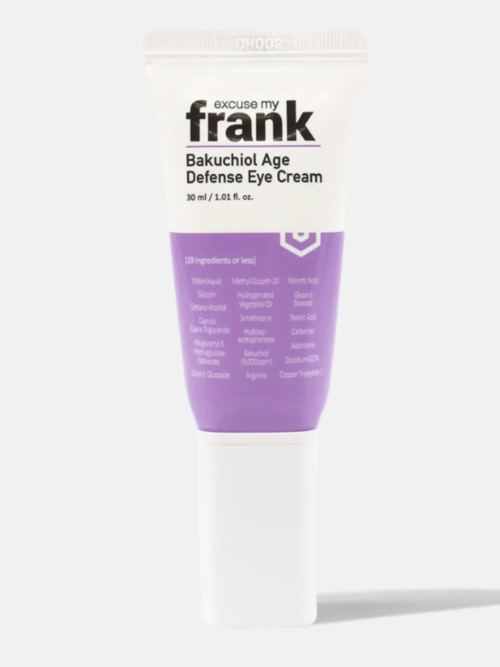 Excuse My Frank Bakuchiol Age Defense Eye Cream  30ml BRAND NEW/SEALED